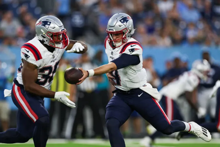 Patriots reportedly release quarterbacks Bailey Zappe and Malik Cunningham.